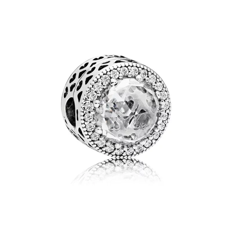 (image pour) PANDORA - Clip Cœurs Lumineux Ajourés - 796239CZ