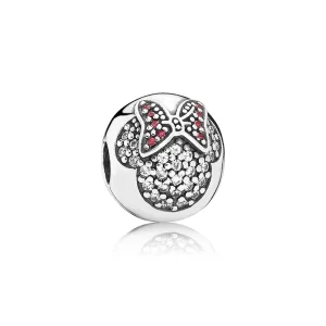 (image pour) PANDORA - Clip Disney, Minnie Pavée - 791450CZ