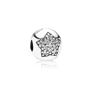 (image pour) PANDORA - Clip Etoile Pavée 791056CZ