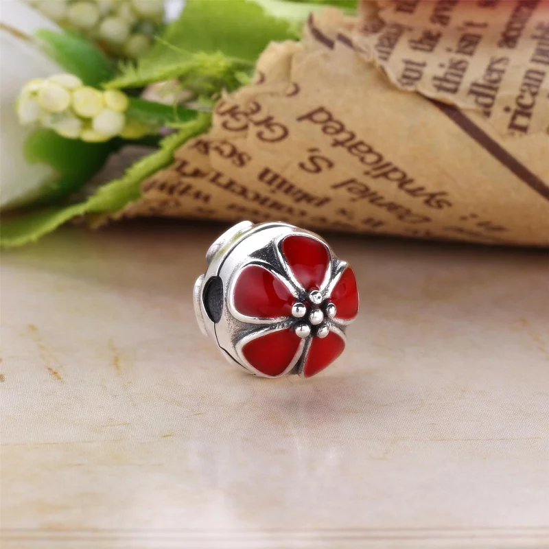 (image pour) PANDORA - Clip Fleurs de Cerisier Roses - 791041EN40 - Afficher 6