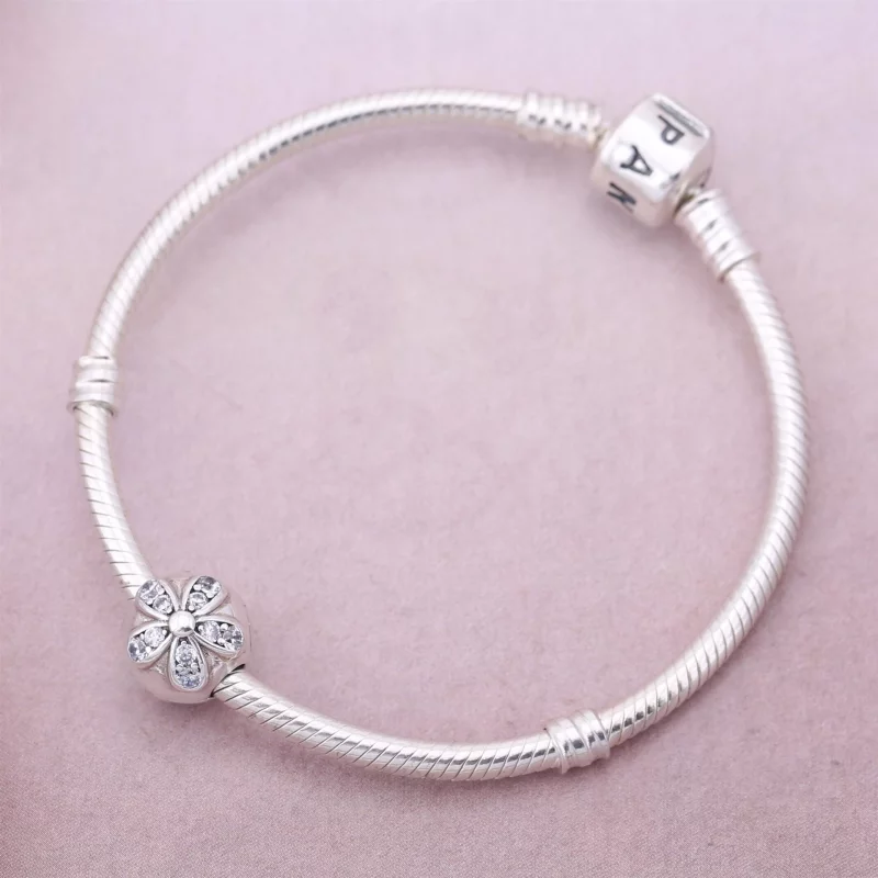 (image pour) PANDORA - Clip Marguerites éblouissantes - 791493CZ - Afficher 2