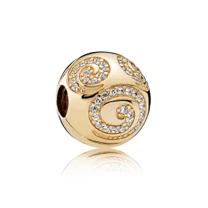 PANDORA - Clip Mickey la souris or Swirl - 7501055890729P (image pour) PANDORA - Clip Mickey la souris or Swirl - 7501055890729P