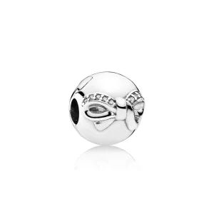 (image pour) PANDORA - Clip Nœud Délicat - 791777CZ