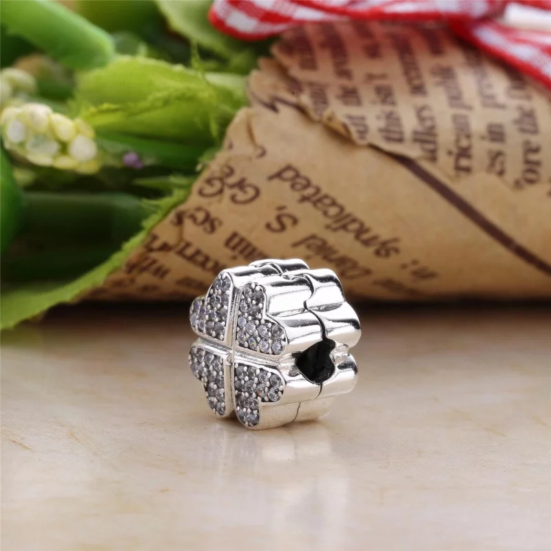 (image pour) PANDORA - Clip Pétales de l'Amour - 791805CZ - Afficher 6