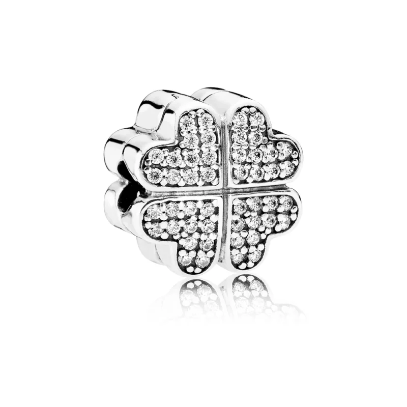 (image pour) PANDORA - Clip Pétales de l'Amour - 791805CZ