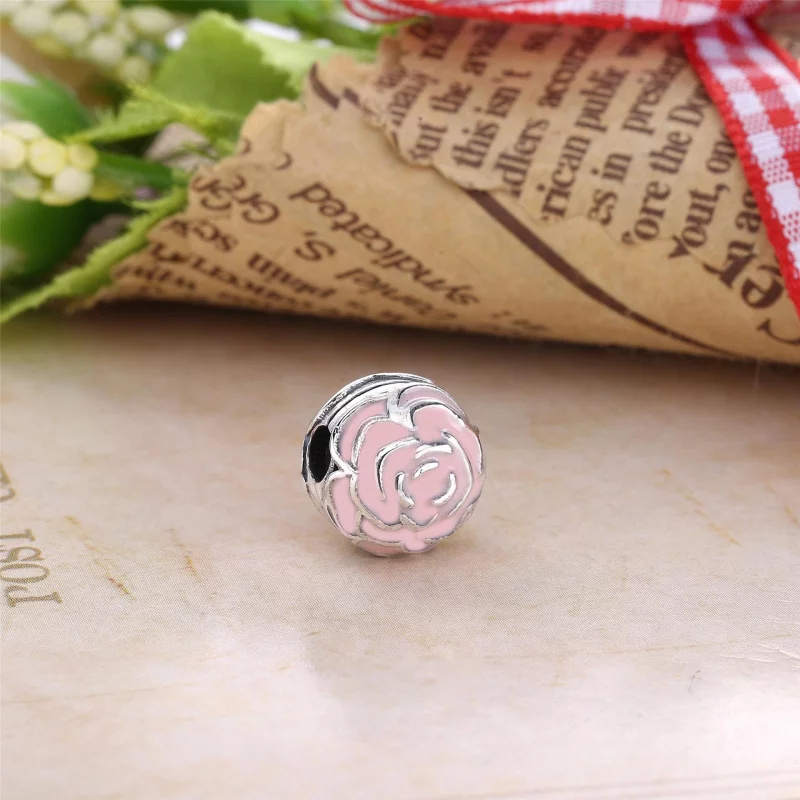 (image pour) PANDORA - Clip Rose du Jardin - 791292EN40 - Afficher 3