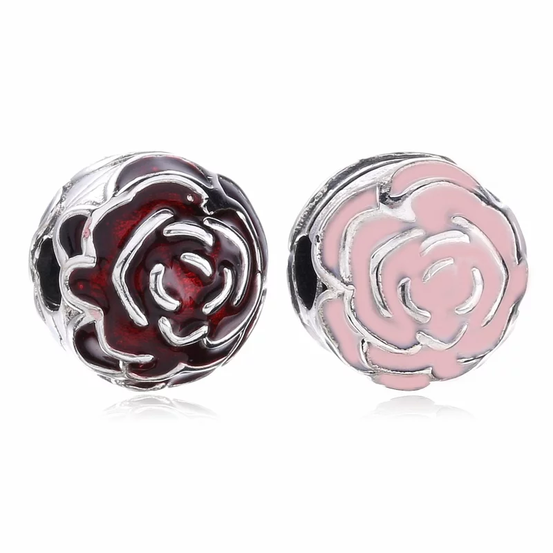 (image pour) PANDORA - Clip Rose du Jardin - 791292EN40 - Afficher 6