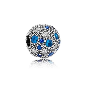 (image pour) PANDORA - Clip étoiles Cosmiques Bleu - 791286NSBMX