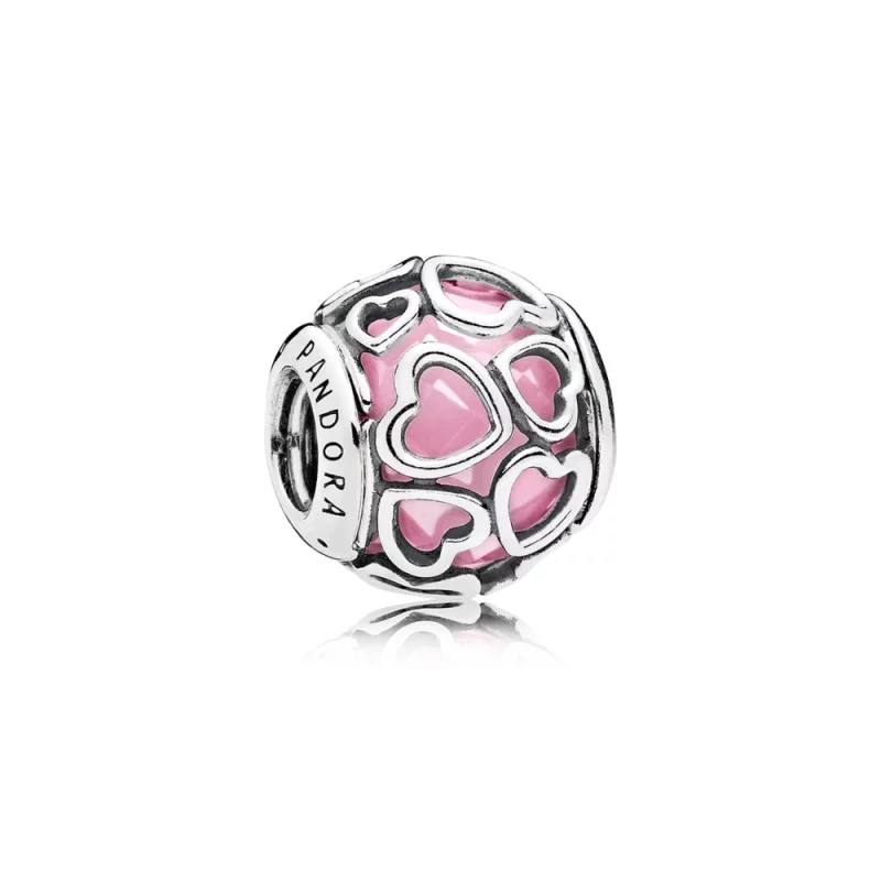 (image pour) PANDORA - Cocon d'Amour Rose - 792036PCZ