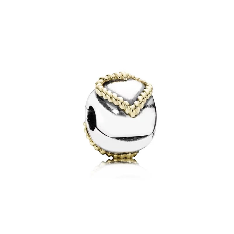 (image pour) PANDORA - Cœur tressé - 790599 - Charms