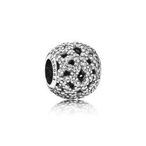 PANDORA - Dentelle miroitante, cz incolore - 791284CZ - Charms (image pour) PANDORA - Dentelle miroitante, cz incolore - 791284CZ - Charms