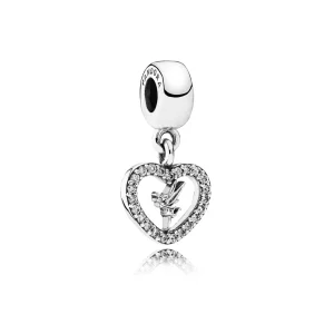 (image pour) PANDORA - Disney, Amour de Fée Clochette - 791565CZ