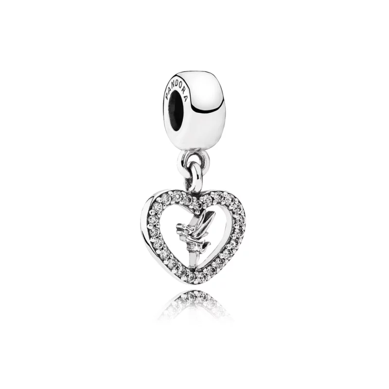 (image pour) PANDORA - Disney, Amour de Fée Clochette - 791565CZ