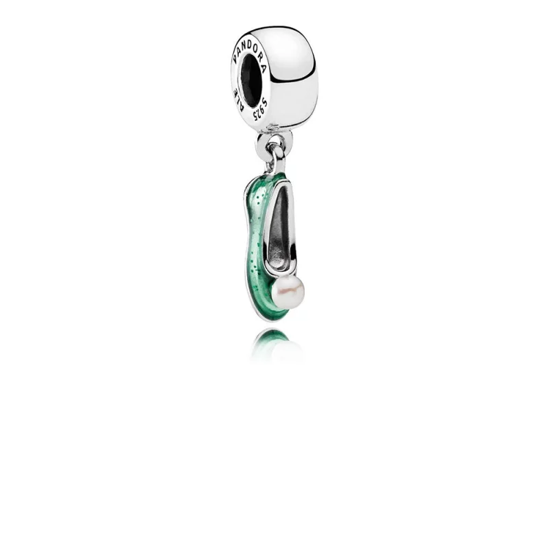 PANDORA - Disney, chaussure de la fée Clochette - 792139EN93 (image pour) PANDORA - Disney, chaussure de la fée Clochette - 792139EN93