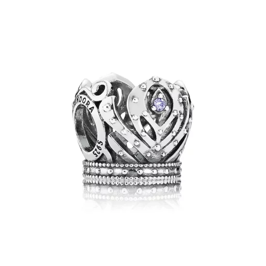 (image pour) PANDORA - Disney, Couronne d'Anna - 791589ACZ - Charms
