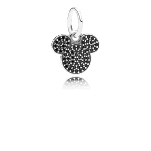 (image pour) PANDORA - Disney, Emblème brillant de Mickey - 791446NCK - Charms