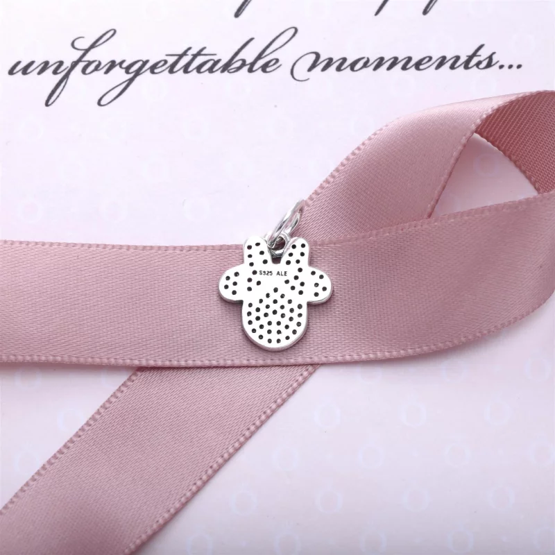 (image pour) PANDORA - Disney, emblème brillant de Minnie - 791447CZ - Charms - Afficher 3