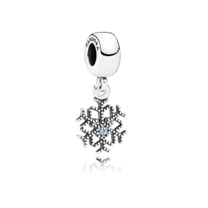 (image pour) PANDORA - Disney, Flocon brillant de Mickey - 791467CFL - Charms