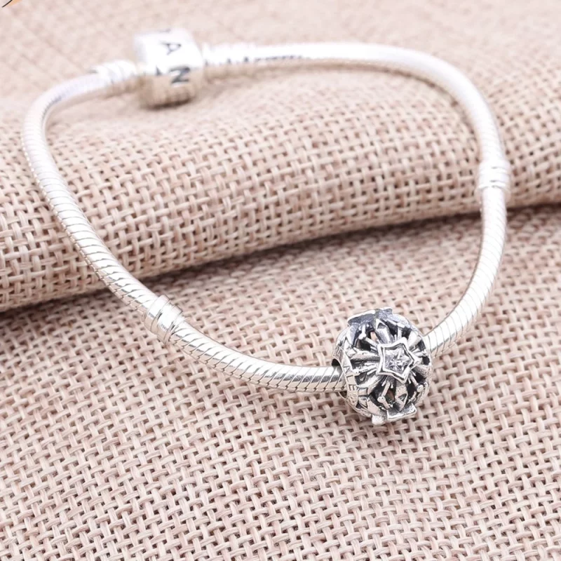 (image pour) PANDORA - Disney, Flocons de La Reine des Neiges - 791563CZ - Charms - Afficher 2