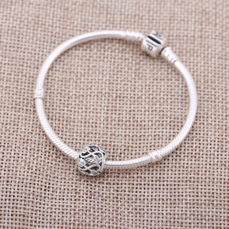 (image pour) PANDORA - Disney, Minnie et Mickey pour toujours - 791462CZ - Charms - Afficher 2