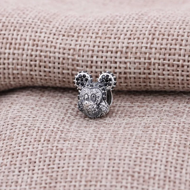 (image pour) PANDORA - Disney, Portrait brillant de Mickey - 791795NCK - Charms - Afficher 3