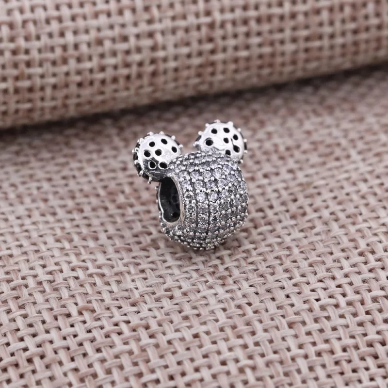 (image pour) PANDORA - Disney, Portrait brillant de Mickey - 791795NCK - Charms - Afficher 4