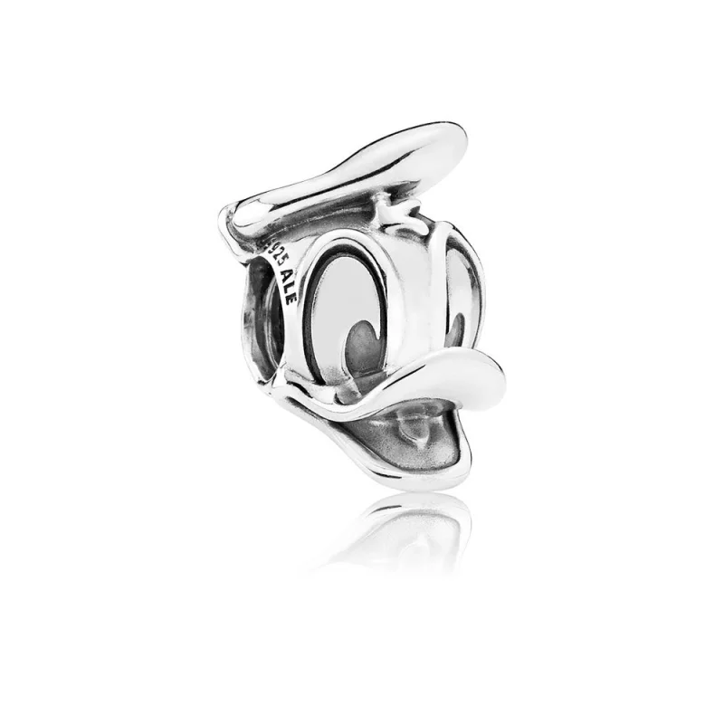 (image pour) PANDORA - Disney, portrait de Donald Duck - 792136 - Charms