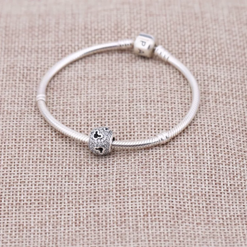 (image pour) PANDORA - Disney, Silhouettes de Mickey - 791442CZ - Afficher 2