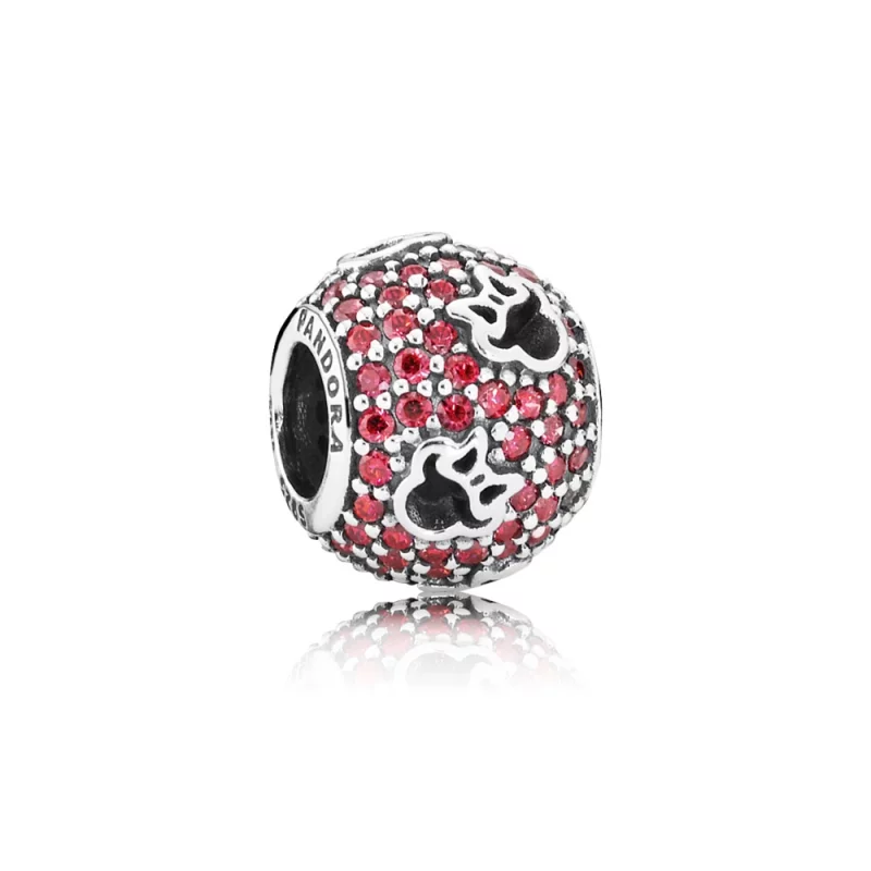 (image pour) PANDORA - Disney, Silhouettes de Minnie - 791584CZR