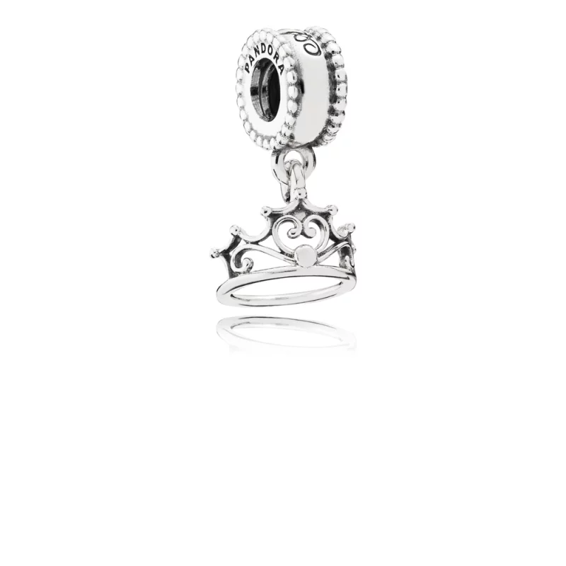 (image pour) PANDORA - Disney, Tiare d'Ariel - 791569 - Charms