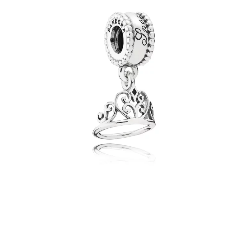 (image pour) PANDORA - Disney, Tiare de Blanche Neige - 791571 - Charms