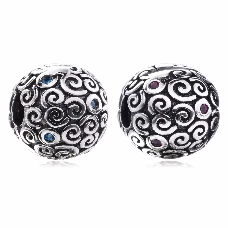 (image pour) PANDORA - Eau, cz bleue - 790962CZB - Charms - Afficher 3