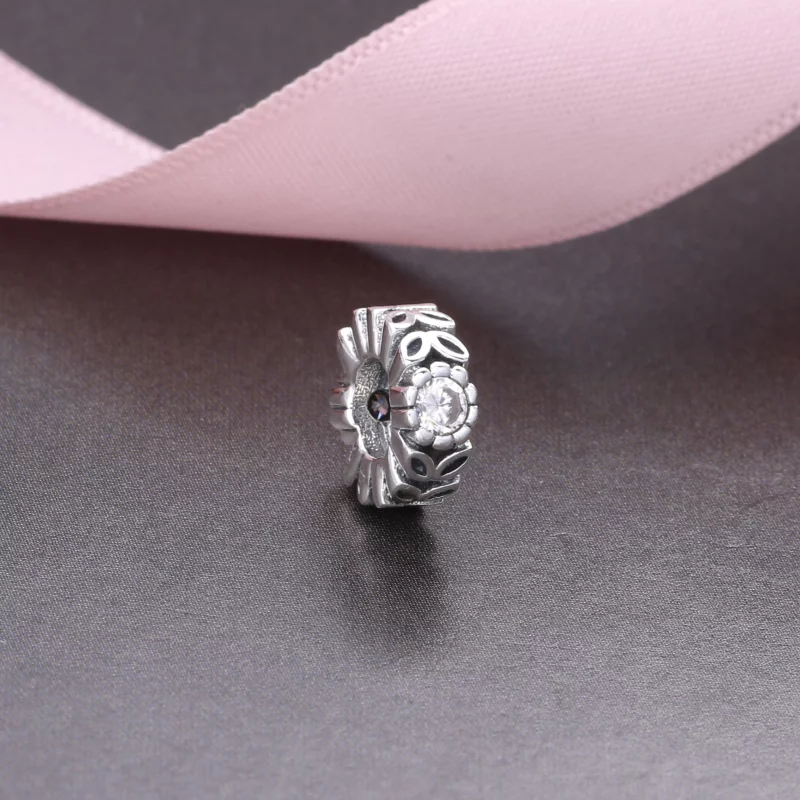 (image pour) PANDORA - Espaceur Fleur de la Forêt Scintillante 791224CZ - Afficher 2
