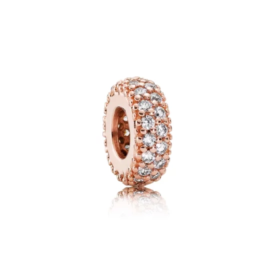 (image pour) PANDORA - Espaceur Inspiration Pavée Rose - 781359CZ