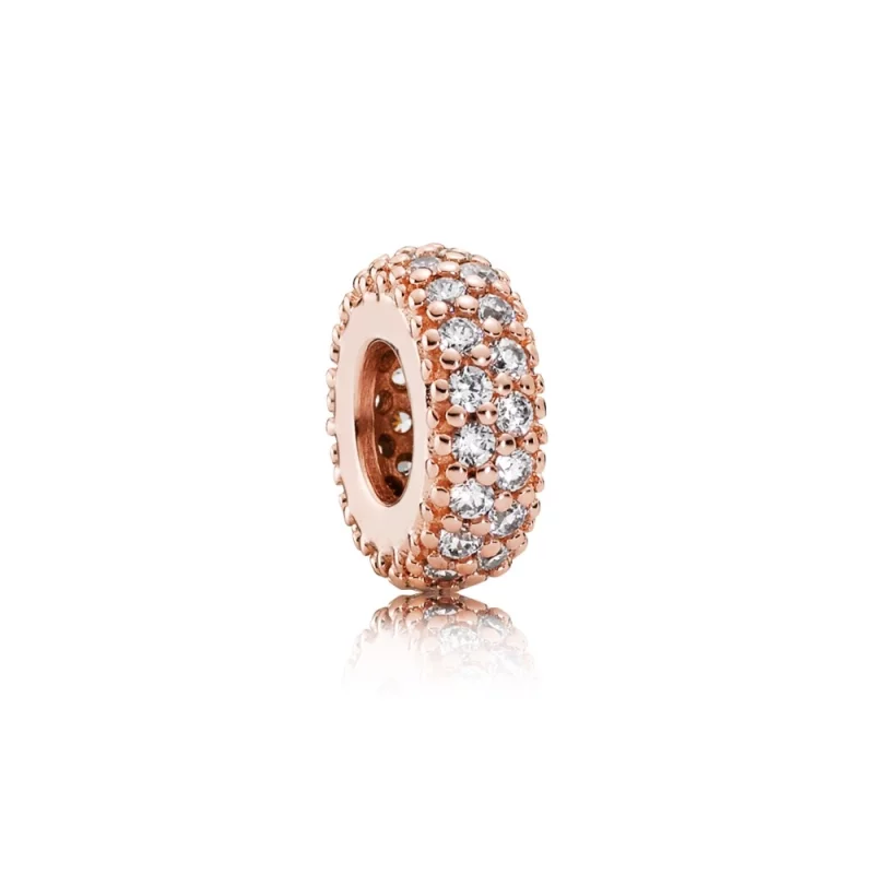 (image pour) PANDORA - Espaceur Inspiration Pavée Rose - 781359CZ