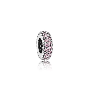 (image pour) PANDORA - Espaceur Rose Pavée - 791359PCZ