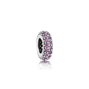 (image pour) PANDORA - Espaceur Violette Pavée - 791359CFP