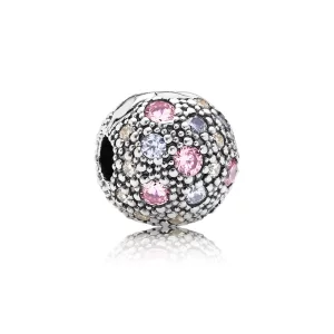 (image pour) PANDORA - Etoiles Cosmiques Rose pâle - 791286PCZMX