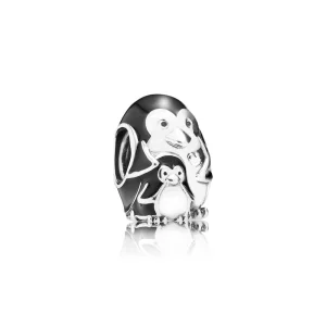 PANDORA - Famille de pingouins, émail noir - 791404EN60 - Charms (image pour) PANDORA - Famille de pingouins, émail noir - 791404EN60 - Charms