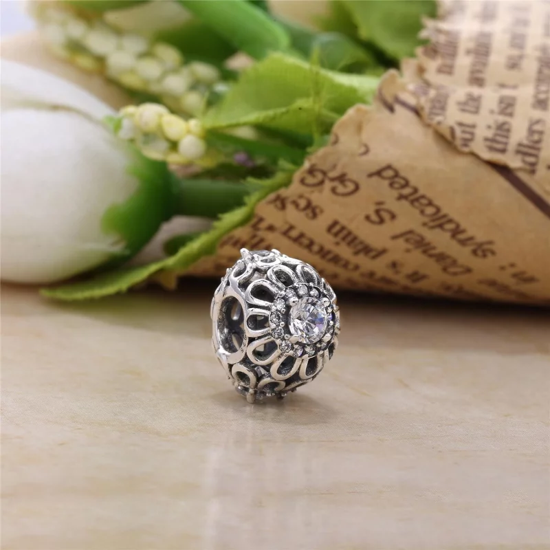 (image pour) PANDORA - Fleur brillante, cz incolore - 750836CZ - Afficher 3