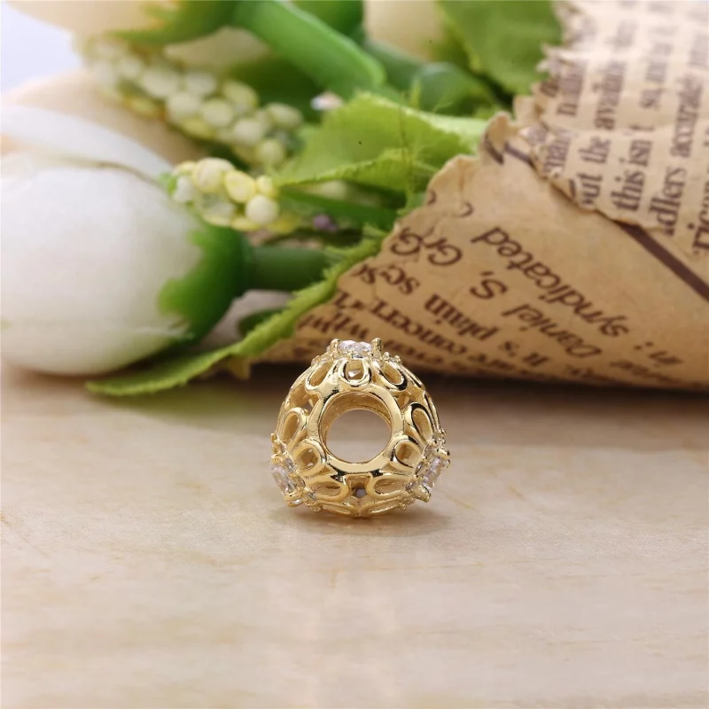 (image pour) PANDORA - Fleur brillante, cz incolore - 750836CZ - Afficher 4