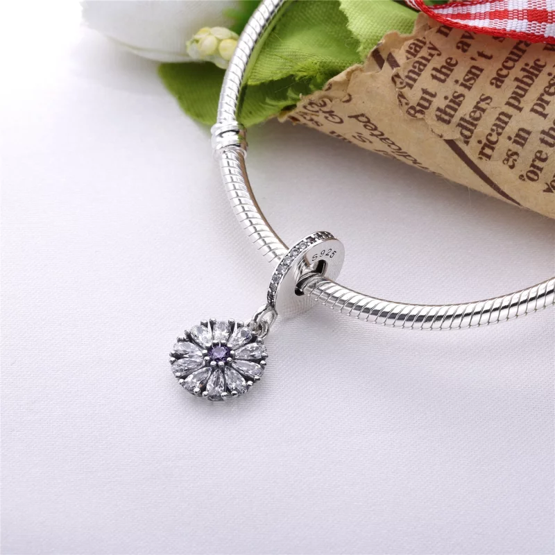(image pour) PANDORA - Fleur embellie, cz incolore - 751002CZ - Afficher 4