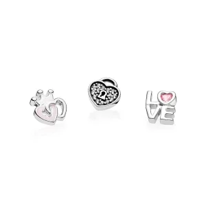 (image pour) PANDORA - Forever Hearts Petites - 792021PCZ