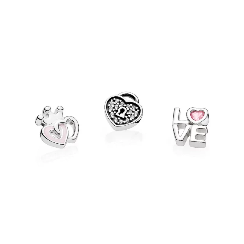 (image pour) PANDORA - Forever Hearts Petites - 792021PCZ