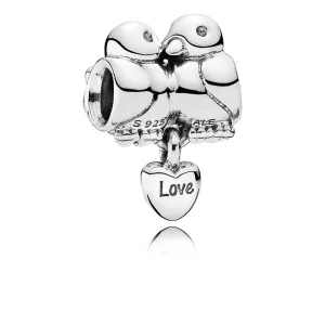 (image pour) PANDORA - Les inséparables - 791033 - Charms