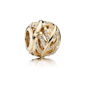 (image pour) PANDORA - Léger comme une plume, cz incolore - 750831CZ