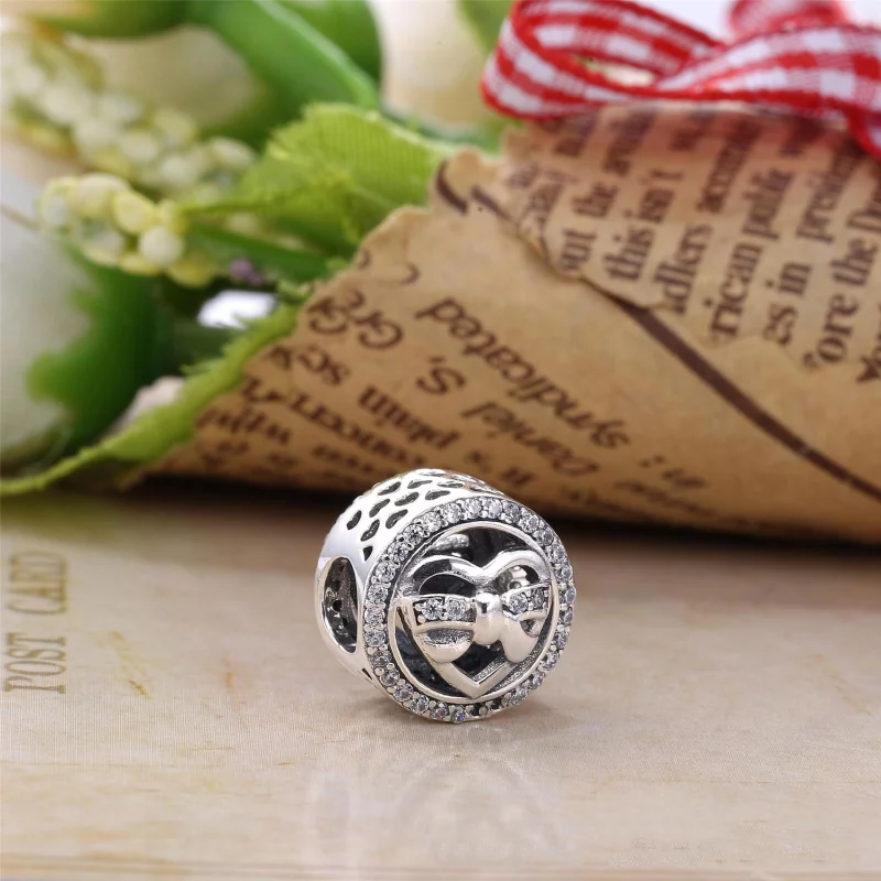 (image pour) PANDORA - Liens d'amour, cz incolore - 792146CZ - Afficher 2
