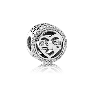 (image pour) PANDORA - Liens d'amour, cz incolore - 792146CZ