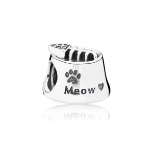 (image pour) PANDORA - Miaou, cz incolore - 791716CZ - Charms