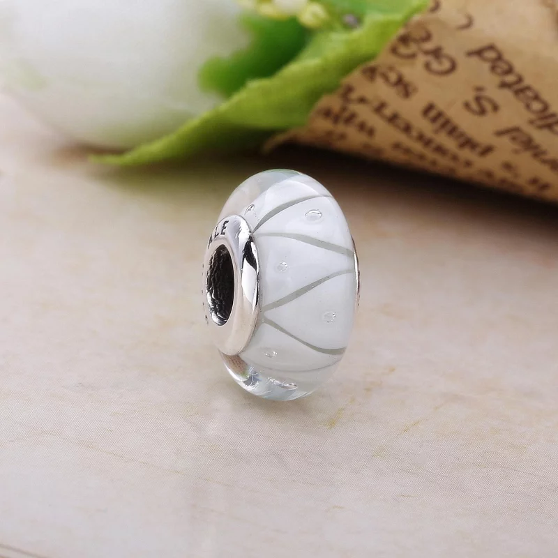 (image pour) PANDORA - Miroir blanc - 790921 - Charms - Afficher 2